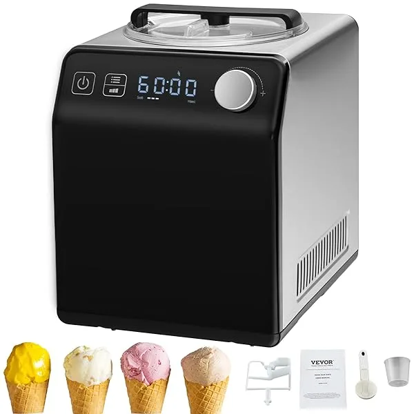 VEVOR Turbine à glace 2 L LCD