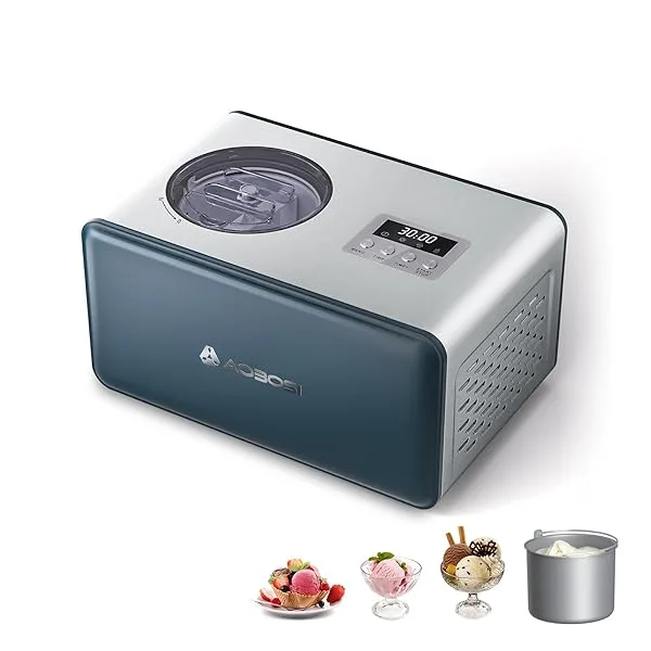 Aobosi Sorbetière inox 2 L